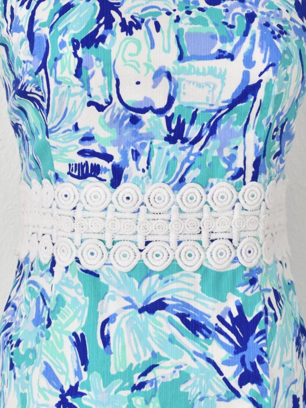 Lilly Pulitzer Ashlyn Shift Dress Elephant Appeal - 0 - Picture 3 of 10